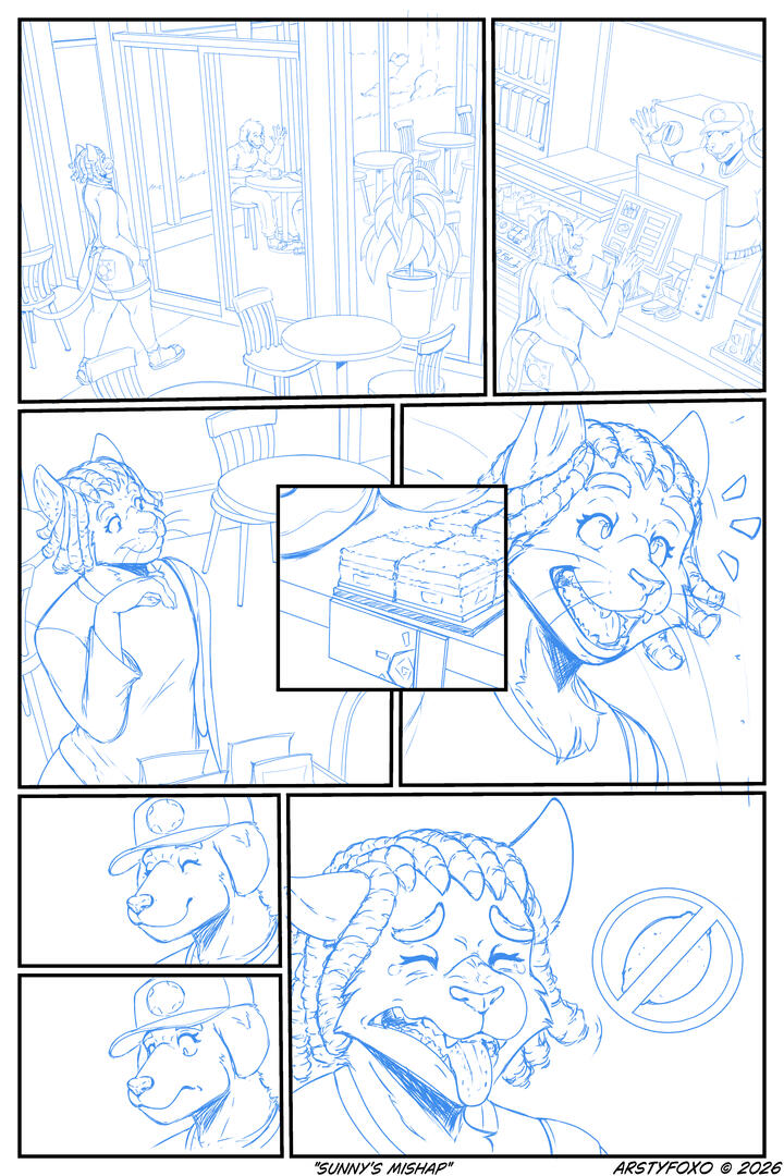 Sunny's Mishap: Pencils Sunny's Mishap: Pencils